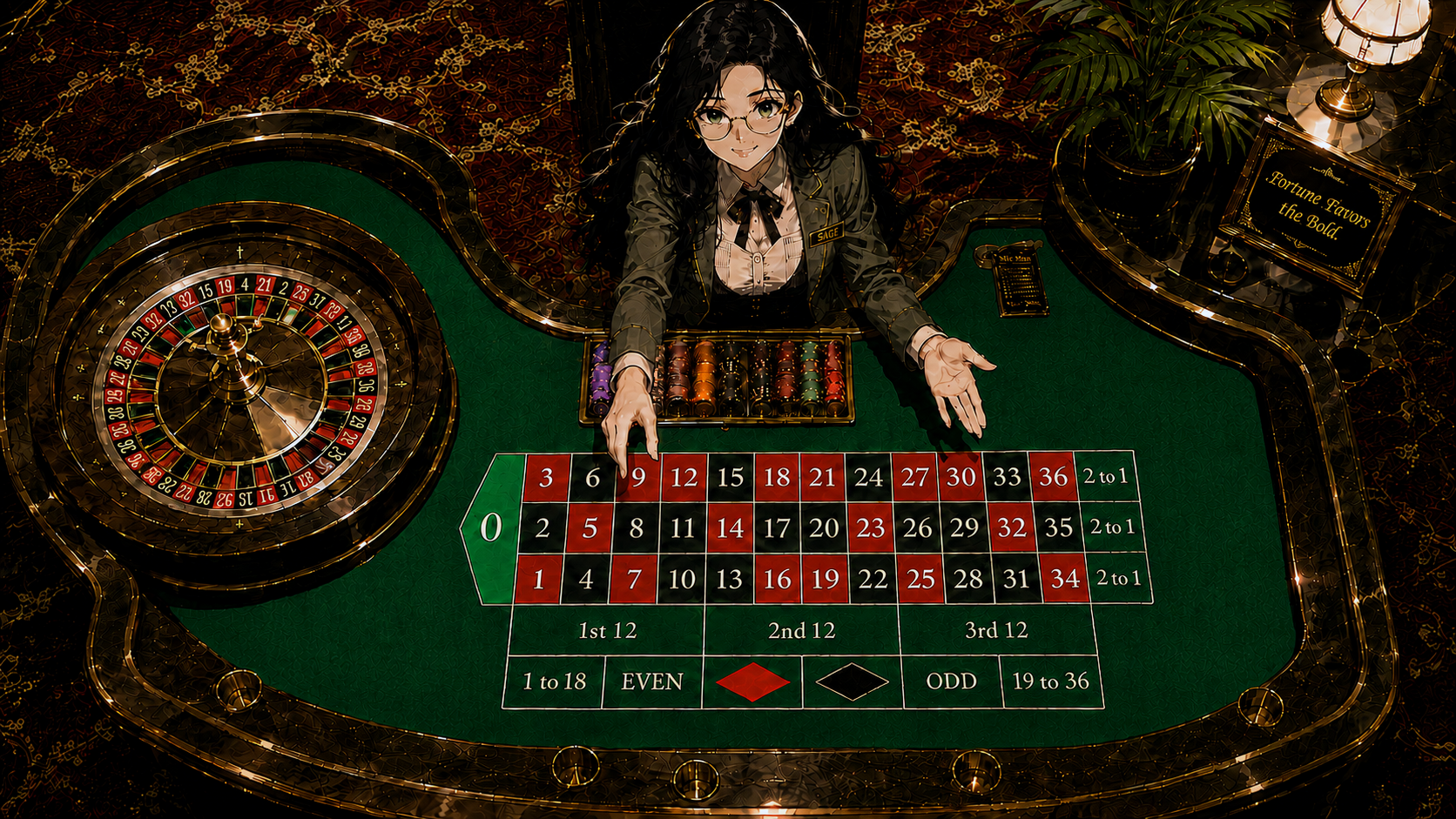 Sage's Roulette game artwork